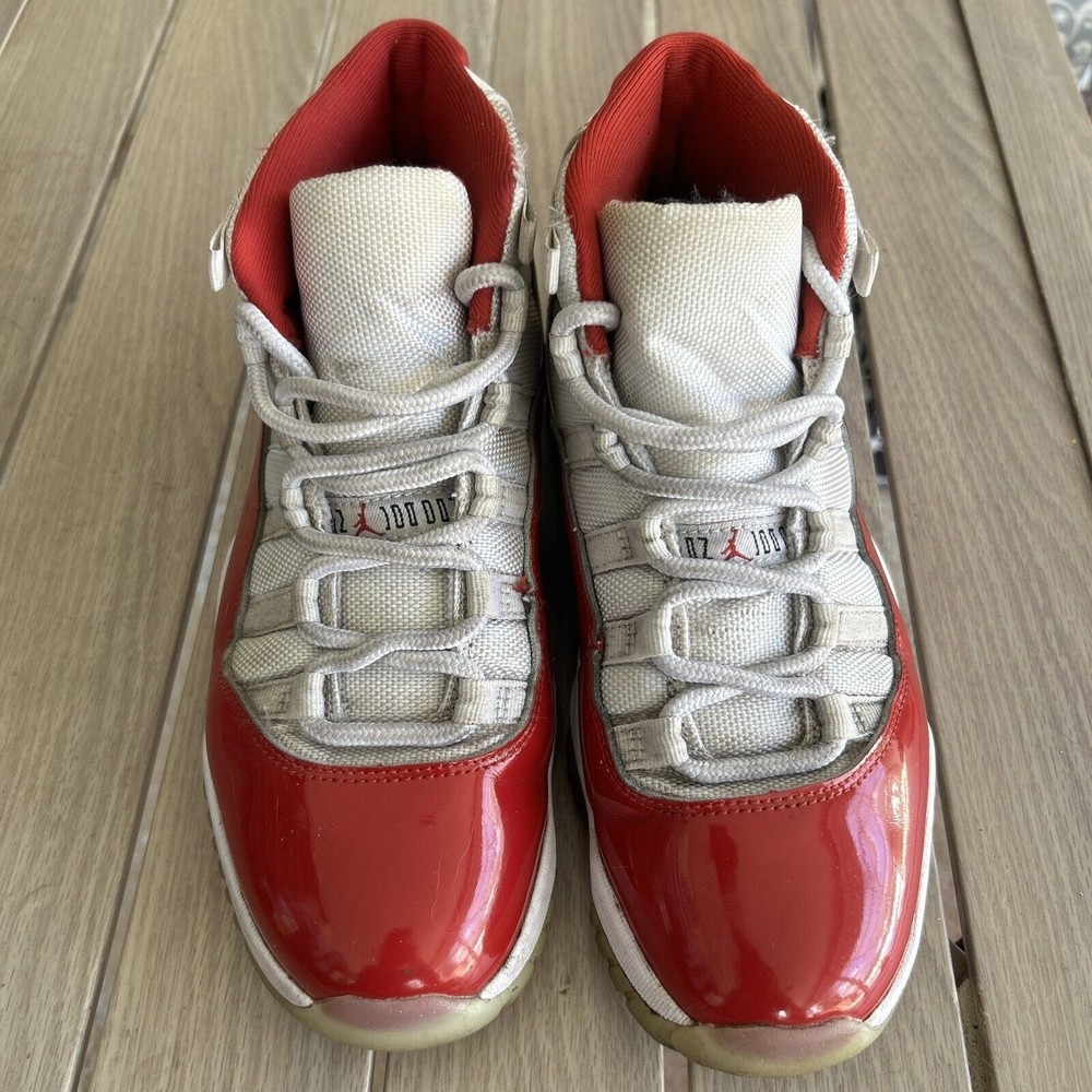 Nike Air Jordan 11 Retro Cherry Shoes CT8012-116 Size 7 DEADSTOCK